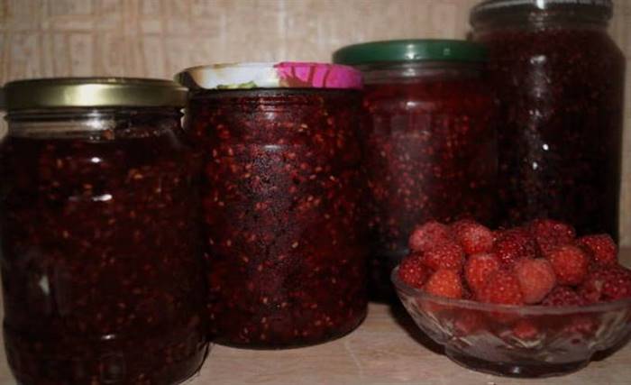 Малинове варення на зиму