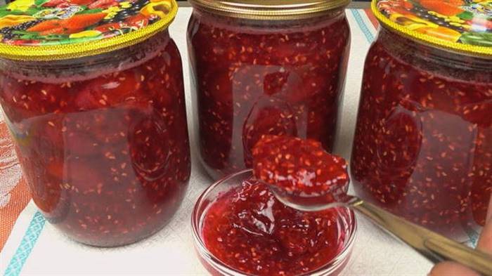 Малинове варення на зиму